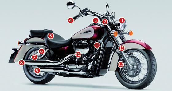 Honda Shadow VT750