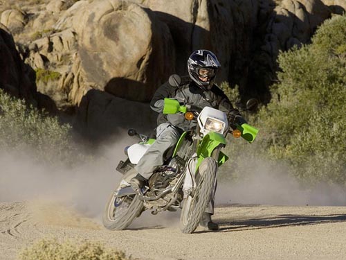 Тест мотоцикла Kawasaki KLX