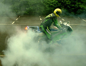 Отжиг Kawasaki ZXR