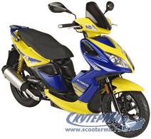 Kymco super 8 Фото со Скутер Мира